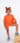 Girls Oversized T-Shirt Biker Set-Orange - Girly Tomboy